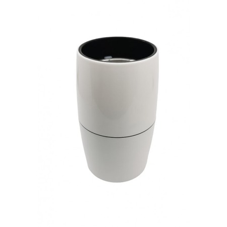 Mini rasnita pentru cafea CoffeeCrush, inox, design elegant, 60 g, 20 x 10 cm, alb [2]
