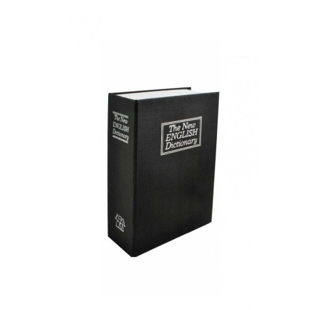 Mini seif BookValue, forma de carte , cu cheita, sigur, design realist, 18x12 cm , negru [4]