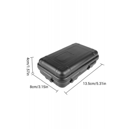 Mini Trusa de supravietuire Caution AllertKit Doty®, 10 piese incluse, pentru camping, drumetii sau aventuri in aer liber, negru [3]