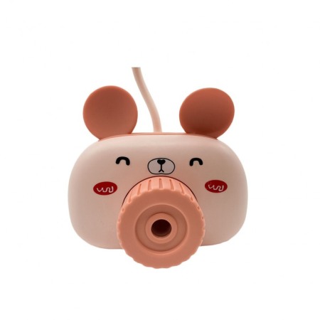 Mini ventilator de birou Mochi Fan, multifunctional,ascutitoare, suport pentru creioane, USB inclus, roz [1]