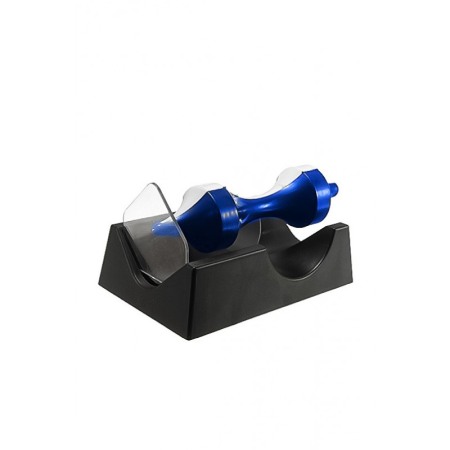 DECO - Obiect decorativ magnetic Spin&Float Doty®, design creativ, efect de levitatie, nu necesita baterii, alb/albastru
