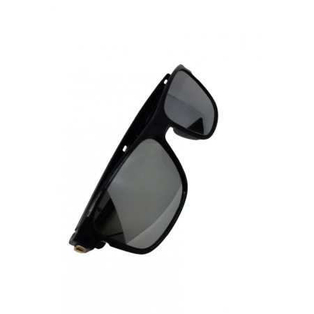Ochelari de soare pentru copii, marime universala, protectie UV, rama neagra, lentila oglinda, produs resigilat, Doty®️ [4]