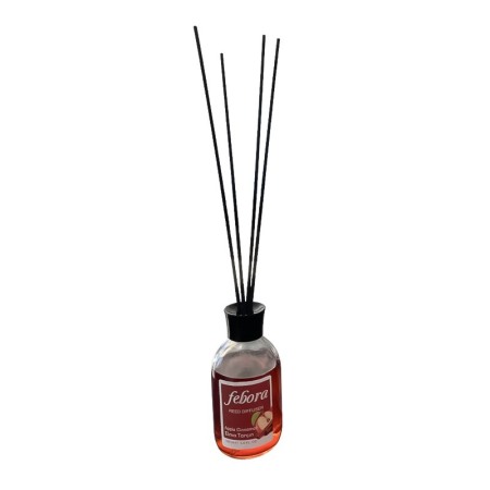 Odorizant de camera Febora Scent, aroma mar copt, 100 ml, sticla transparenta, betisoare ratan, Doty®️ [3]