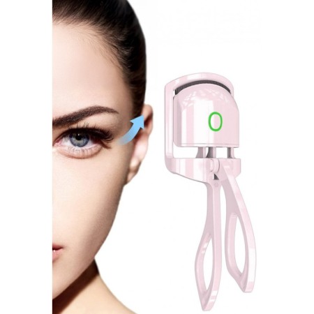 Ondulator electric pentru gene FlawLashes Doty®, USB inclus, usor de utilizat, efect imediat, roz [3]