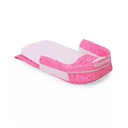 Patut bebe portabil , pliere tip geanta, usor de transportat, efecte sonore, roz,doty [1]
