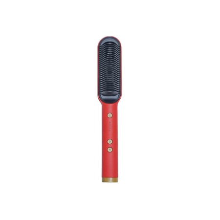 Perie de indreptat parul FineHair, control temperatura in 5 trepte, usor de utilizat, cablu de 140 cm, rosu, Doty®️ [6]