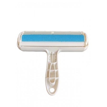 Perie HandBrush Doty.ro®, pentru curatarea parului de animale de pe suprafete, reutilizabila, 19.5x19 cm, alb [1]