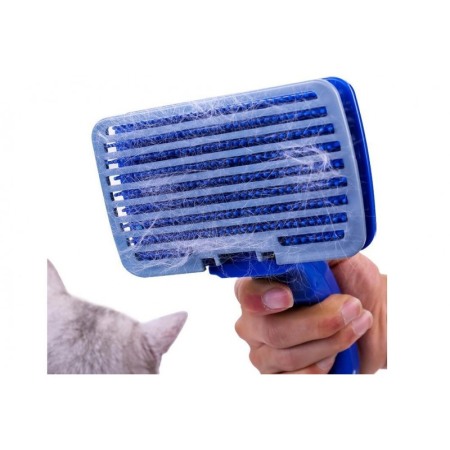 Perie Self Cleaning Brush, pentru indepartarea parului de pe animalele de companie de talie mica si medie,cu functie de autocura [0]