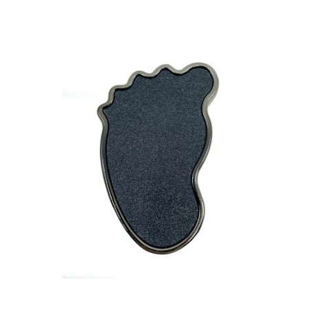 INGRIJIRE PERSONALA - Pila pentru calcaie FeetArt, usor de utilizat, eficienta, dubla utilizare pe uscat si pe umed, 10x6 cm, argintiu