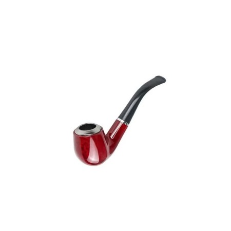 Pipa lemn cires Absolute Pipe, 9 mm, rosu/negru, Doty®️ [3]