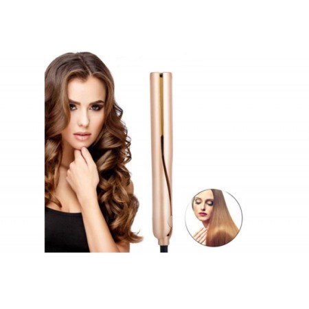 Sanatate si Frumusete - Placa 2 in 1 HairCurling pentru ondulat parul, invelis ceramic, temperatura reglabila pana la 230 C ,functie antistatica,design