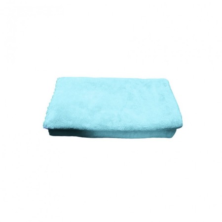 Prosop din microfibra SoftTowel, pentru fata sau maini, design minimalist, 70x34 cm, turcoaz, Doty®️ [2]
