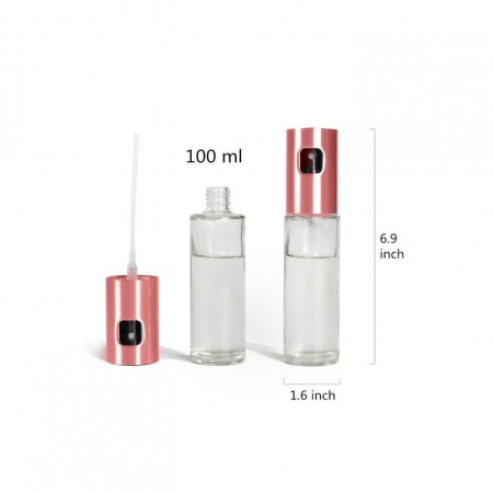 Pulverizator pentru ulei sau otet Spray It, sticla/plastic, usor de utilizat, 100 ml, manual, aramiu [2]
