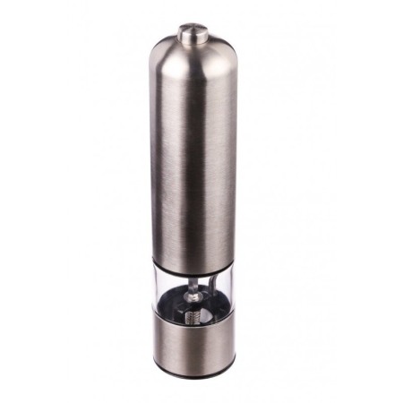 Rasnita electrica de condimente AutoPepper, din inox, usor de manevrat, functioneaza cu baterii, 23 cm, argintiu, Doty® [3]