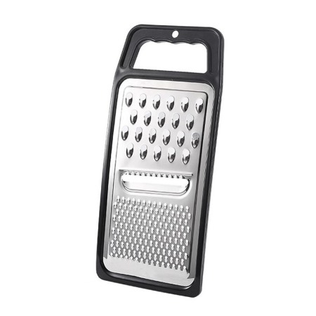 USTENSILE & ARTICOLE BUCATARIE - Razatoare 3 in 1 HandGrater, pentru razuire fina, grosiera si feliere, 25x10 cm, negru, Doty®