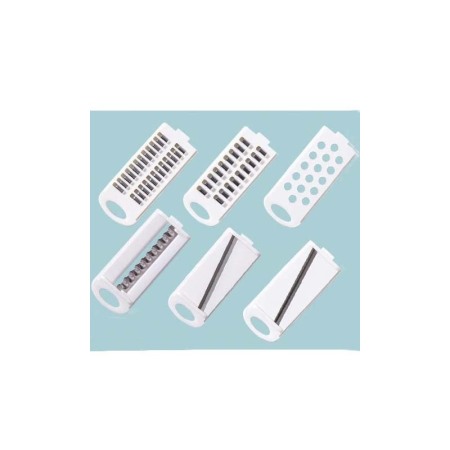 Razatoare multifunctionala, accesorii incluse, 6  tipuri de lame,separator de ou, capac protector, materiale de calitate, design [4]