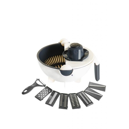 USTENSILE & ARTICOLE BUCATARIE - Razatoare multifunctionala White Ball Cutter, accesorii incluse, materiale de calitate, alb