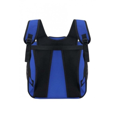 Rucsac cu bula de astronaut , buzunare frontale,  albastru cu rosu , 36 cm , doty [4]