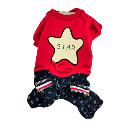 Salopeta calduroasa pentru catei de talie mica, material textil, masura M, Doty [0]