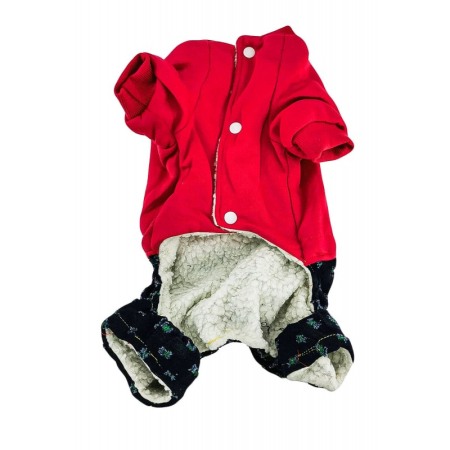 Salopeta calduroasa pentru catei de talie mica, material textil, masura M, Doty [2]