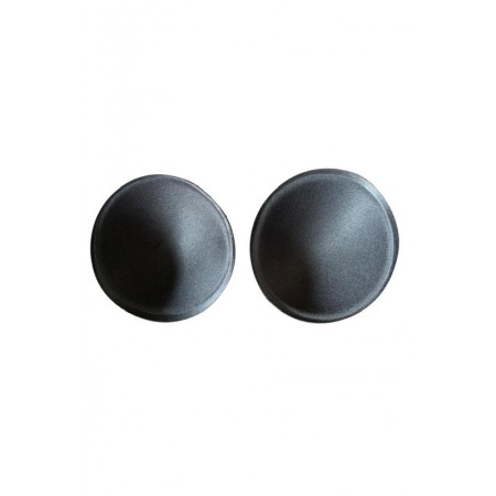 Acasa - Set 1 pereche insertii sutien CoolBreast Doty®, detasabil, material textil moale, placut la atingere, marime S, 11x11 cm, negru