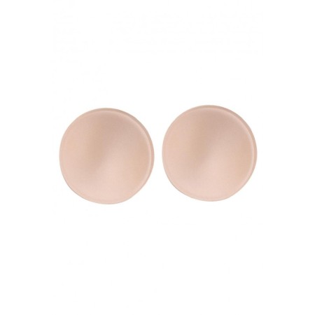 Acasa - Set 1 pereche insertii sutien CoolBreast Doty®, detasabil, material textil moale si placut la atingere, marime S, 11x11 cm, crem