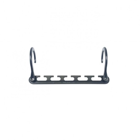 Set 10 organizatoare umerase Hanger Eight, materiale de calitate, multiple functii, economisire spatiul, negru [2]