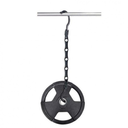 Set 10 organizatoare umerase Hanger Eight, materiale de calitate, multiple functii, economisire spatiul, negru [3]
