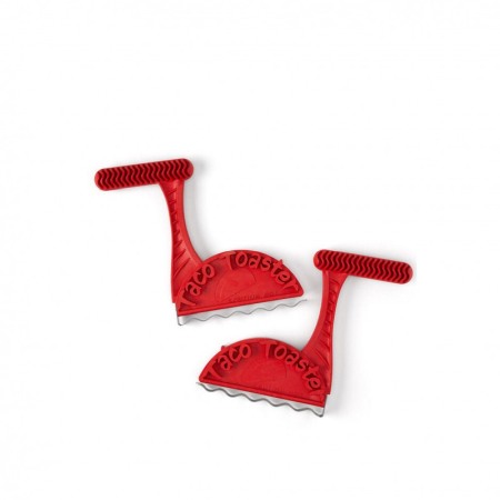 USTENSILE & ARTICOLE BUCATARIE - Set 2 accesorii Instant Taco, pentru prajitorul de paine, materiale de calitate, usor de utilizat, rosu, 13 cm