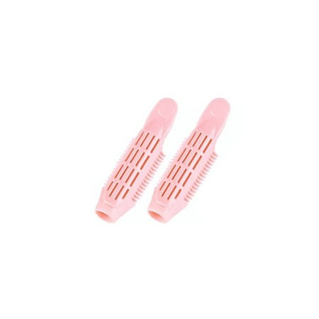 Set 2 Bigudiuri VolumeClip, pentru volum la radacina si stilizare, roz, 10.5x2.5 cm, Doty® [5]