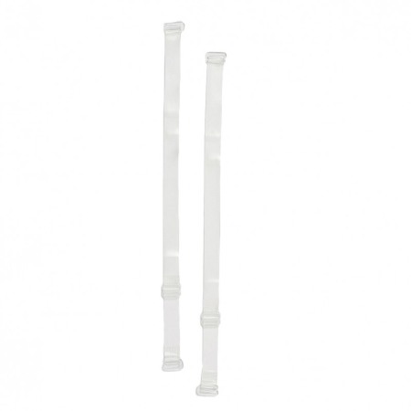 Set 2 bretele pentru sutien InvisibleBra, din silicon ,transparente ,35x1.5 cm ,reglabile [2]
