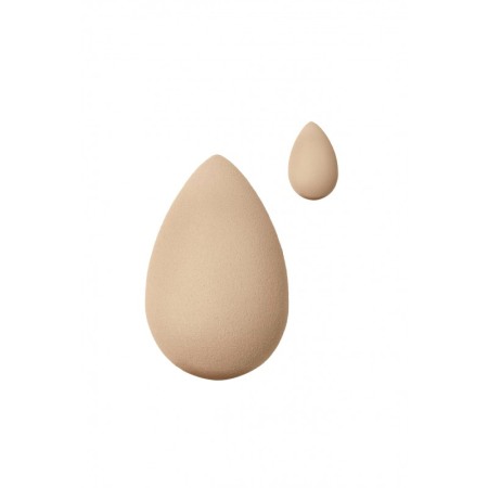 Aplicatoare si pensule machiaj - Set 2 buretei cosmetici Afrodita,design picatura,crem
