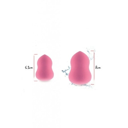 Set 2 buretei cosmetici Afrodita,forma para,roz [1]