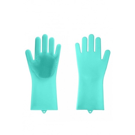USTENSILE & ARTICOLE BUCATARIE - Set 2 manusi multifunctionale din silicon de inalta calitate, peri din silicon pentru spalat vasele, rezistente la temperaturi r