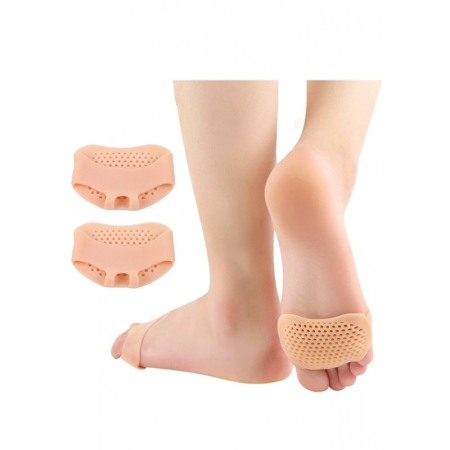 INGRIJIRE PERSONALA - Set 2 pernute din silicon Soft Painless Doty.ro®, anti monturi sau bataturi, pentru sandale/pantofi, universale, elastice, crem