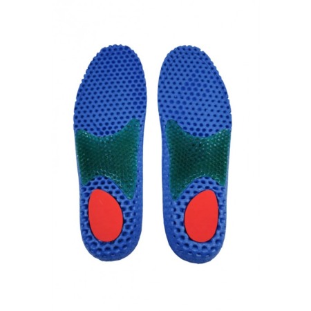 Set 2 Talpici ortopedici BlueFoot Doty®, din spuma, cu pernite antisoc, marime 41-46, albastru [2]