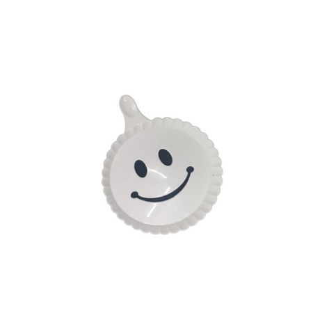 Set 4 forme de ornat cafea sau prajituri Arts I , din plastic, reutilizabile, usor de folosit si curatat, alb, 9 cm, Doty [4]