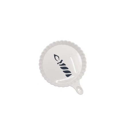 Set 4 forme de ornat cafea sau prajituri Arts I , din plastic, reutilizabile, usor de folosit si curatat, alb, 9 cm, Doty [3]