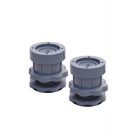 Set 4 picioare pentru masina de spalat rufe MoveIT Suport, Plastic, Se Regleaza Pe Inaltime, Gri, eficiente, Doty® [1]