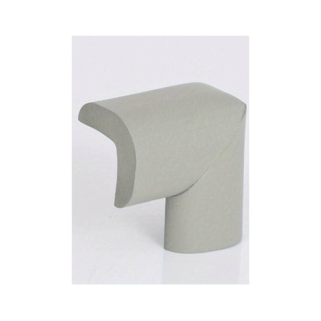 Set 4 protectii SafeHouseDoty® din spuma groasa pentru colturi mobilier, sistem de siguranta pentru copii, gri [4]