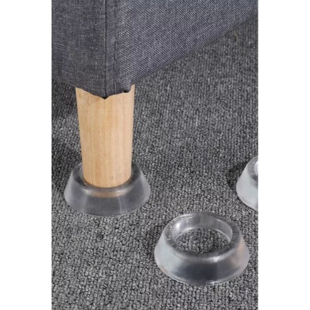 Set 4 suporturi antivibratie FootPad, pentru masina de spalat si mobila, silicon, transparente, 7x2 cm [5]