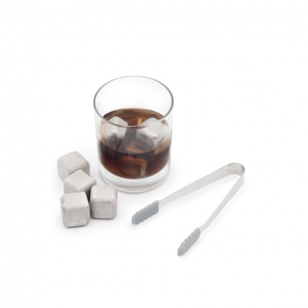 Set 8 cuburi patrate de racire bauturi InstantCold, din otel inoxidabil, refrigerabile, clema inclusa, reutilizabile [5]