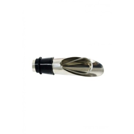 CADOURI SI SETURI - Set accesorii pentru vin,toc forma pahar, 3 piese, tirbuson/desfacator/briceag, inel, picurator, inox,doty