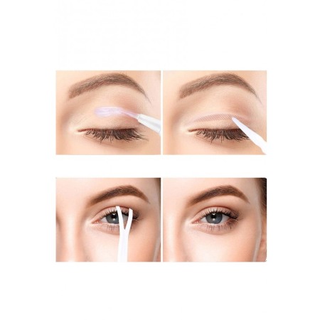 Set benzi lifting pentru pleoape BigEyes, efect imediat, 108 plasturi, 2 modele, usor de utilizat, transparenti, Doty®️ [2]
