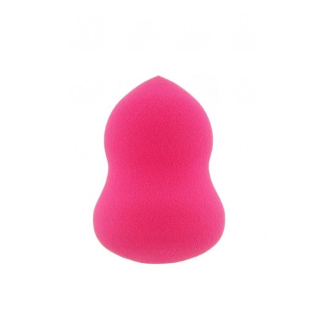 Set Bonita cu buretel cosmetic in forma de para si dispozitiv de curatare faciala, din silicon, rosu/roz [4]