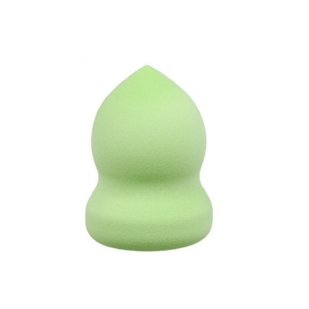 Set Bonita cu buretel cosmetic in forma de para si dispozitiv de curatare faciala, din silicon, roz/verde [1]