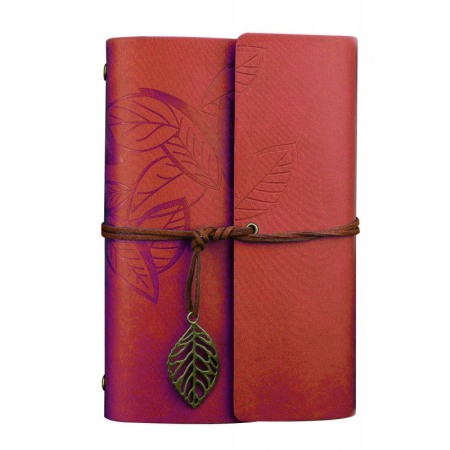 Set cadou de caligrafie vintage EpoqueInk Doty®, cu agenda inclusa, calimara si suport, accente aurii, stilou cu pana, rosu [9]