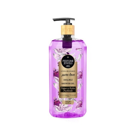 Set Cadou Perfume Jewels Eyup Sabri Tuncer, 2 produse, gel de dus si crema de corp/maini, Pure Love [4]