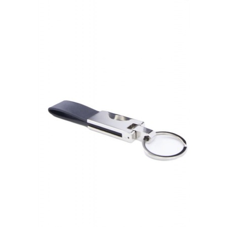 Set cadou plosca metalica cu mini pahar,palnie si breloc ,inox,250 ml, setul este imbracat in piele ecologica de culoare neagra, [1]