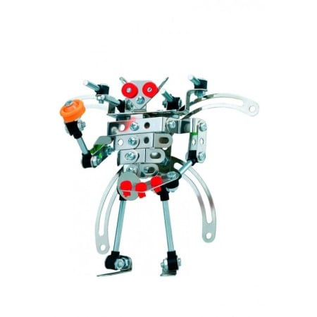 Set de constructie DIY educativ, model robot, 142 piese, multicolor, Doty® [1]